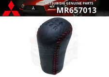 MITSUBISHI Genuine OEM Evolution VI CP9A TOMMI MAKINEN Shift Knob Red Stitch