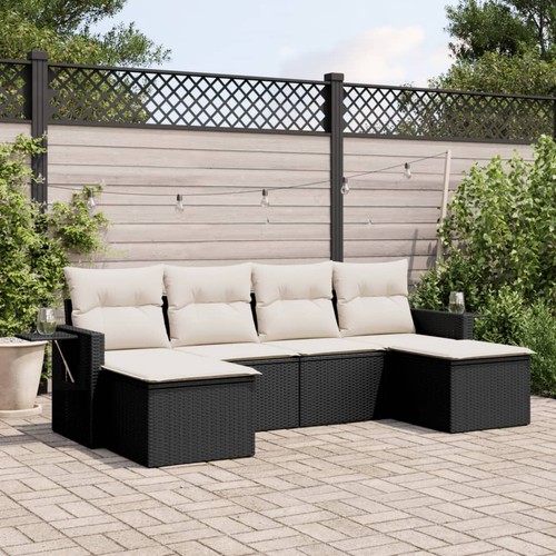 Salon jardin avec coussins - salon,