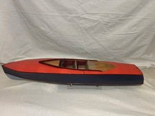 Maquette bateau Riva Aquarama en bois fait main – modèle artisanal unique