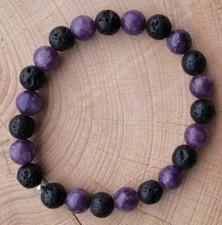 Bracelet de perles Améthyste