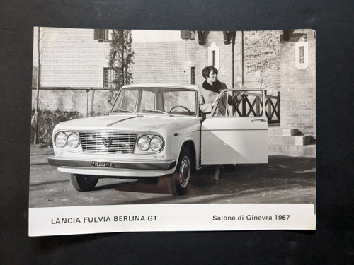 Photo lancia fulvia berlina - lancia, gt