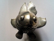Poisson Articulé en Argent -
