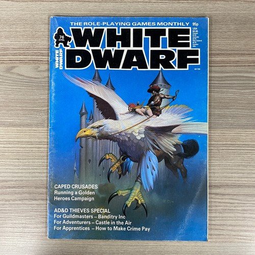 White dwarf issue magazine - white,