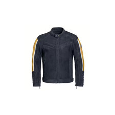 Veste BMW Motorrad Schwabing Pour Hommes Bleu Jaune