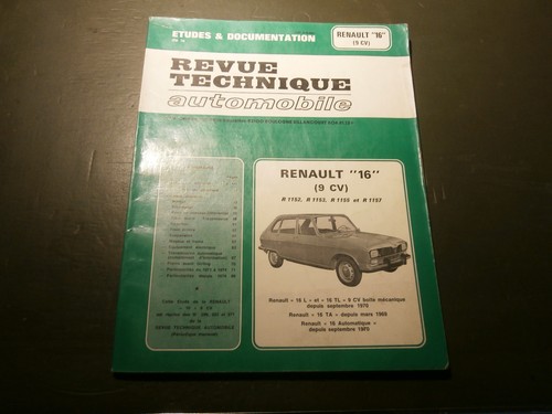 Revue technique renault - revue,