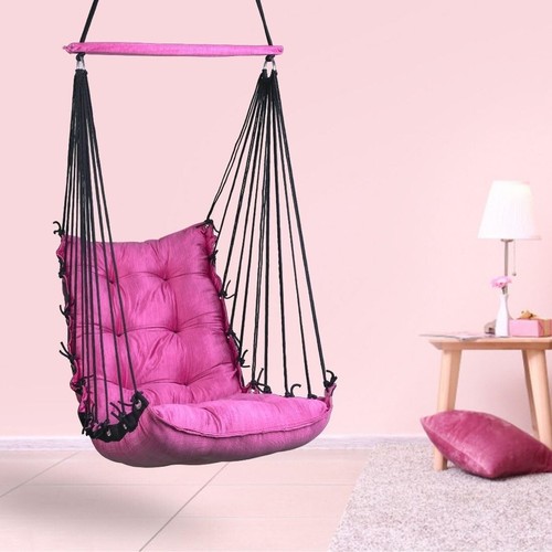 Chaise suspendue coton - chaise,