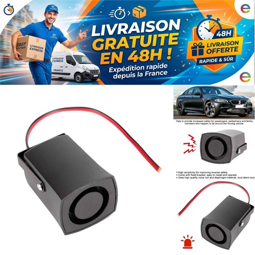 Bip recul voiture 12v 115db - 12v,