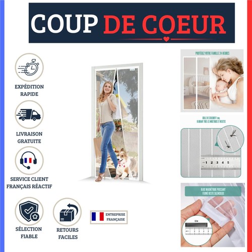 Moustiquaire porte - moustiquaire, de