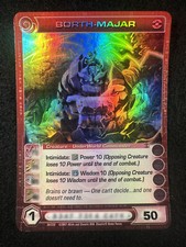 Chaotic TCG Max E 50 Borth-Majar 30/232 DOP 1st Ed Super Rare NM/LP