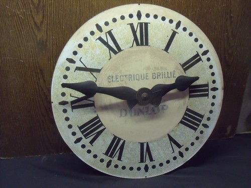 Tole cadran horloge - tole, brillie