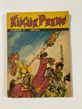 JOHAN AND PEEWIT (et Pirlouit) #21 Turkish Comic 1980s (Kucuk Prens)
