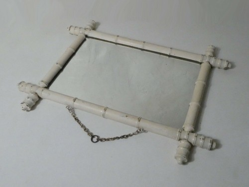 Ancien miroir mercure bois - ancien,