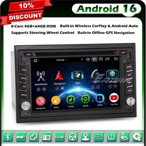 64go android 2din - android, dvd