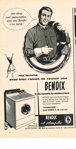 Advertising 1957 bandix - advertising,