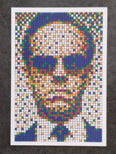 👾 INVADER Rubik cubist Mima Museum # Limited Edition Postcard Carte postale