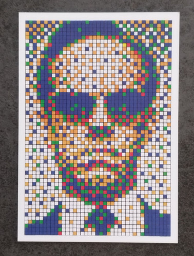 Invader rubik cubist mima - 👾,