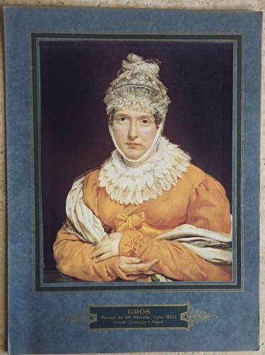 Portrait mme récamier par - de,