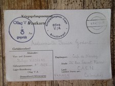Oflag V-A Weinsberg correspondance prisonnier officier 10.7.1940