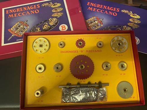 Meccano engrenages boite - meccano,