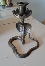 bougeoir bronze. Cobra