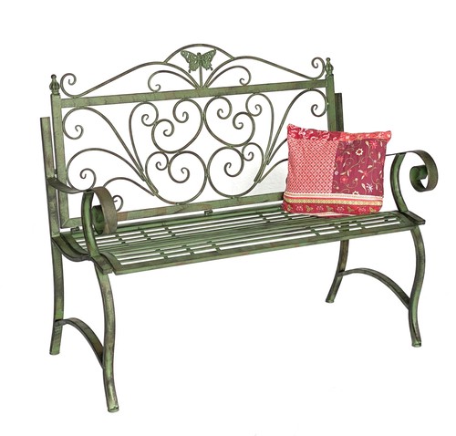 Banc jardin métal - banc,