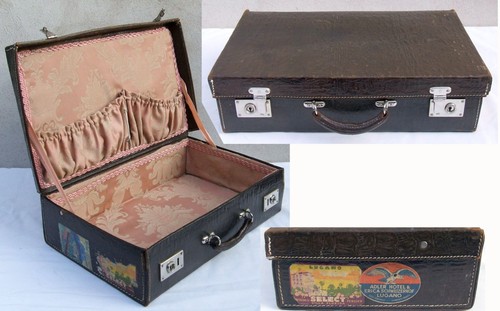Valise carton ancien - ancien,
