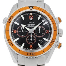 OMEGA Seamaster Planet Ocean Chronograph 2218.50 second hand mens