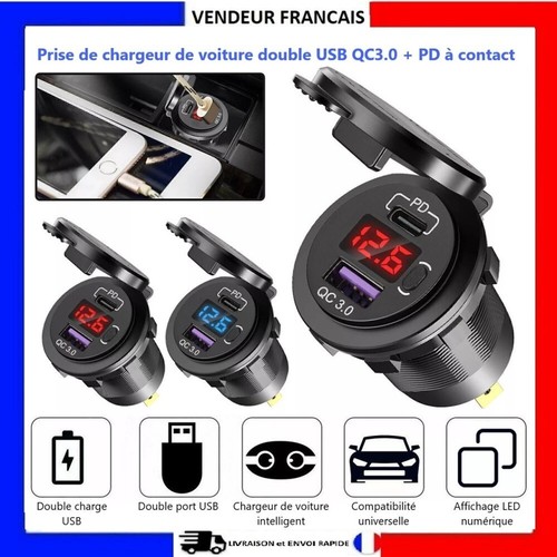 Prise usb voiture - prise, pd