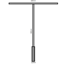 Clé longue en "T" de 12MM