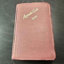 Agenda Code 1940 - Code Civil