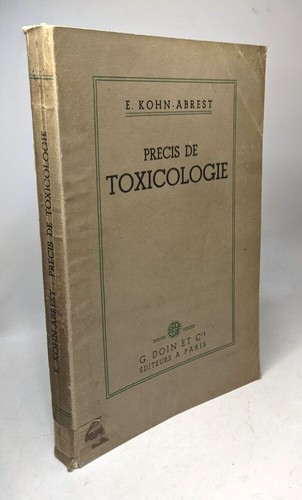 Précis toxicologie avec - de,