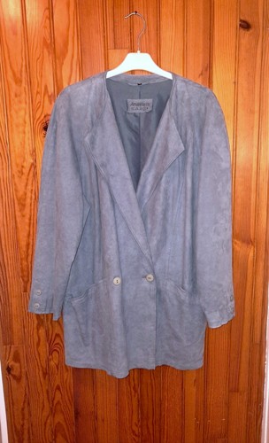 Veste simili daim vintage - daim,
