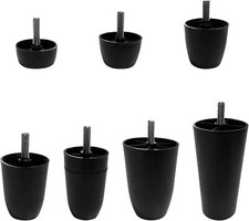 Pieds Plastique pour Sofa Fauteuil Meubles, Pieds Gambine Plusieurs Mesures PVC
