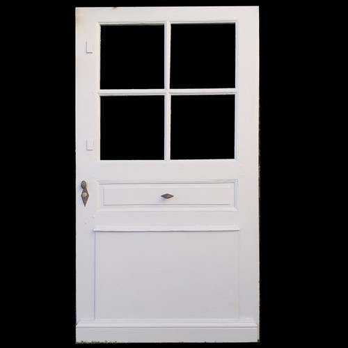 Porte entrée ancienne - , chêne