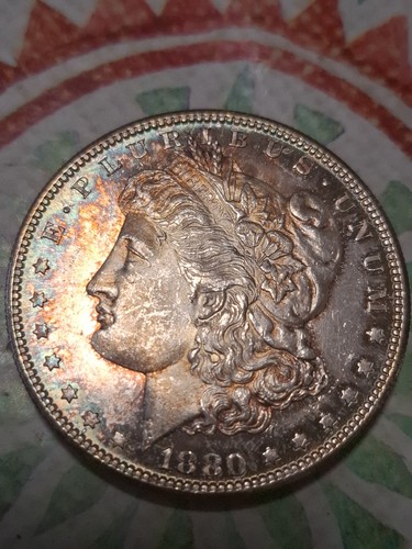 1880 morgan dollar - s,