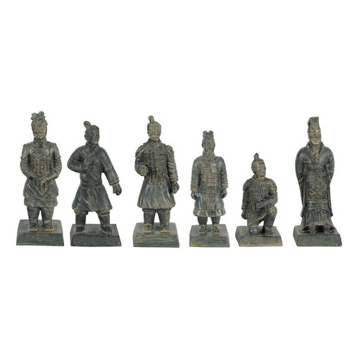 Statuettes guerrier chinois - 6,