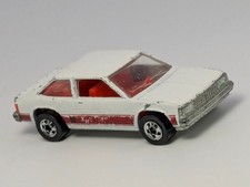 Vintage 1980 Hot Wheels BW White Chevy Citation X-11 Red Hong Kong HK