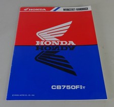 1995 Honda Seven Fifty CB 750 F II Workshop Manual Supplement