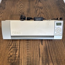 Silhouette Cameo E158051 9T86 Die Cutter Tested Powers On With Power Cable