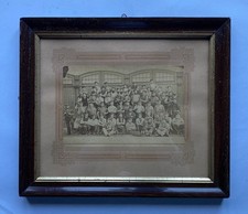 Ancien cadre photo ouvrier