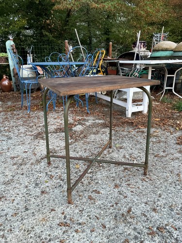 Table fer forgé - fer, et