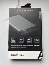 Power Bank 20000mah 45w Batterie Externe Charge USB pour Laptop Samsung iPhone