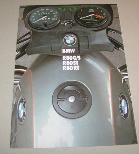 Prospectus brochure bmw r - /, 80