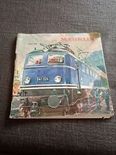 CATALOGUE MARKLIN 1960 wagons