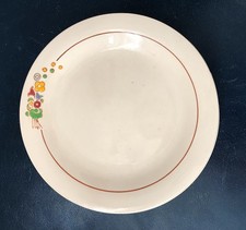 5 assiettes a dessert en emaux de longwy 21 cm