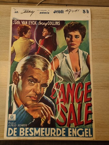 Affiche cinéma belge l ange - cinéma,