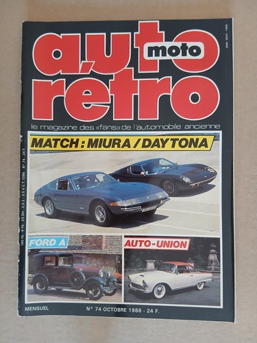 Auto retro 1986 miura - auto, n°74