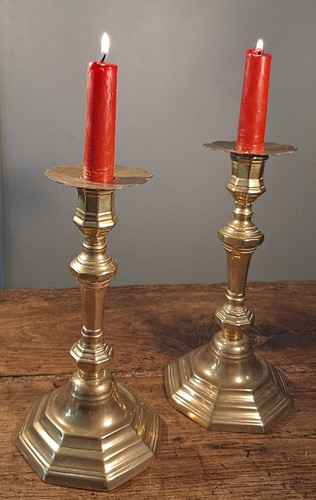 Paire bougeoir flambeau - paire,