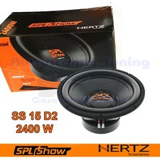 Hertz SS 15 D2 Sub Subwoofer 2400W 38 CM Ligne SPL SHOW Double Bobine 2+2 Ω