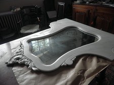 Grand cadre avec miroir en